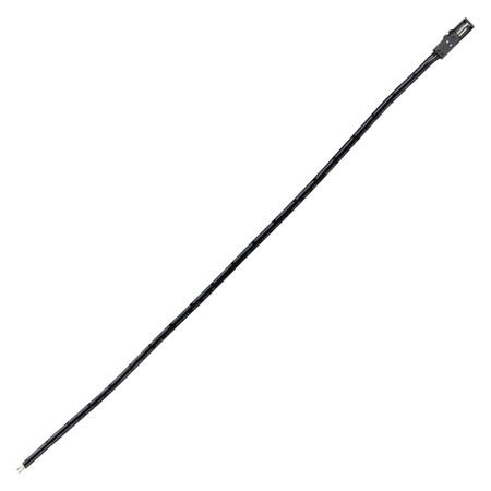 Anschlussstecker Mini (Steckdose), freies Ende, Kabel AWG 18 - Länge 325 mm, schwarz, max. 3 A