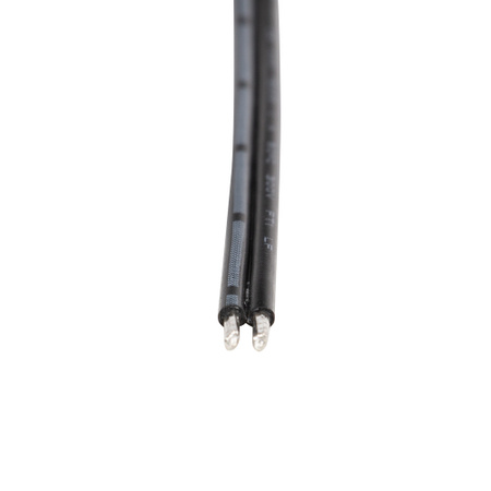 Anschlussstecker Mini (Steckdose), freies Ende, Kabel AWG 18 - Länge 325 mm, schwarz, max. 3 A